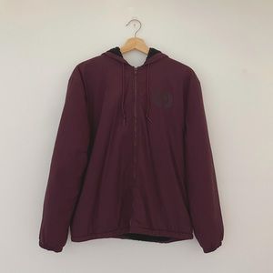 fleece lined windbreaker